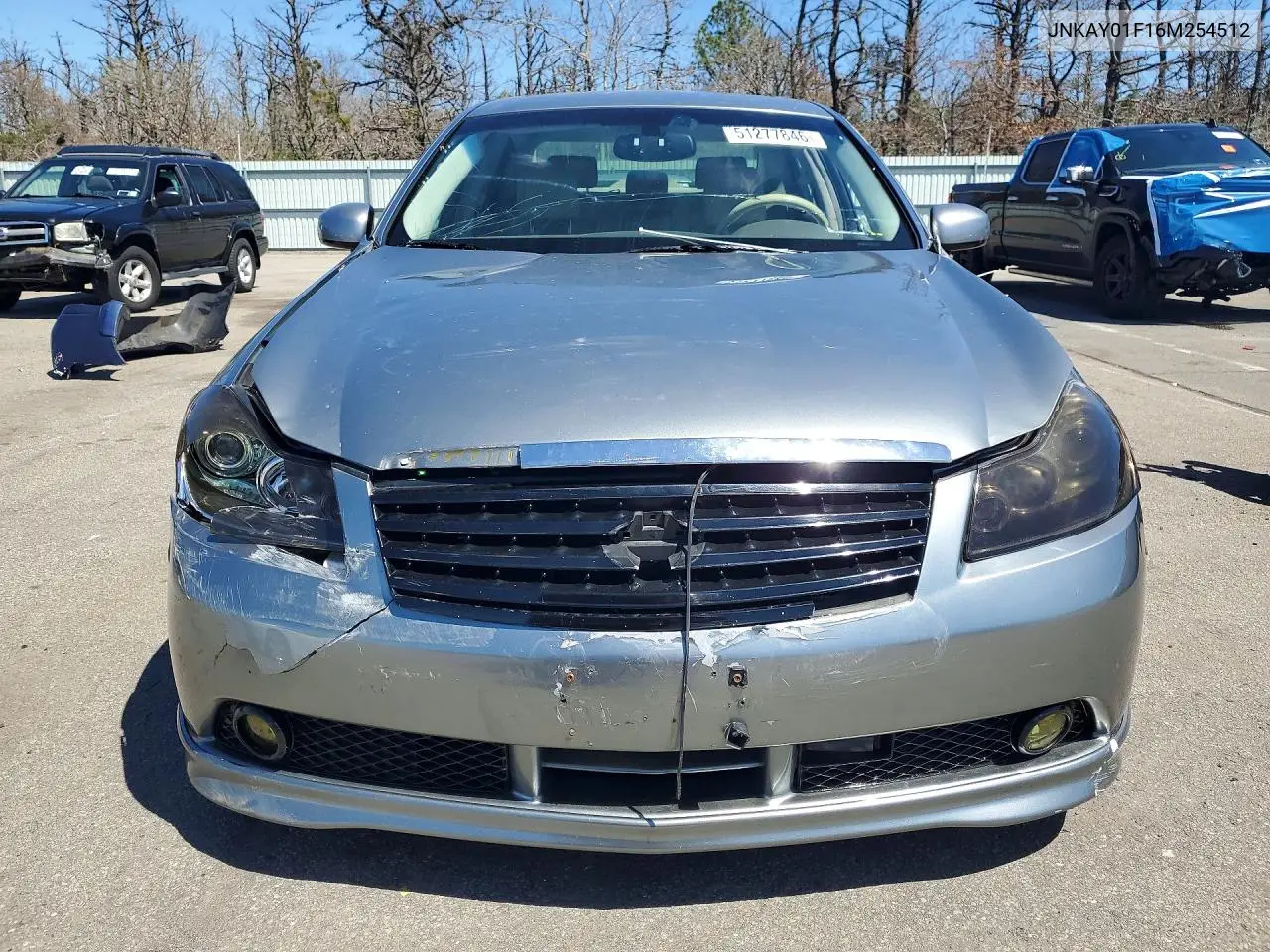 2006 Infiniti M35 Base VIN: JNKAY01F16M254512 Lot: 51277846