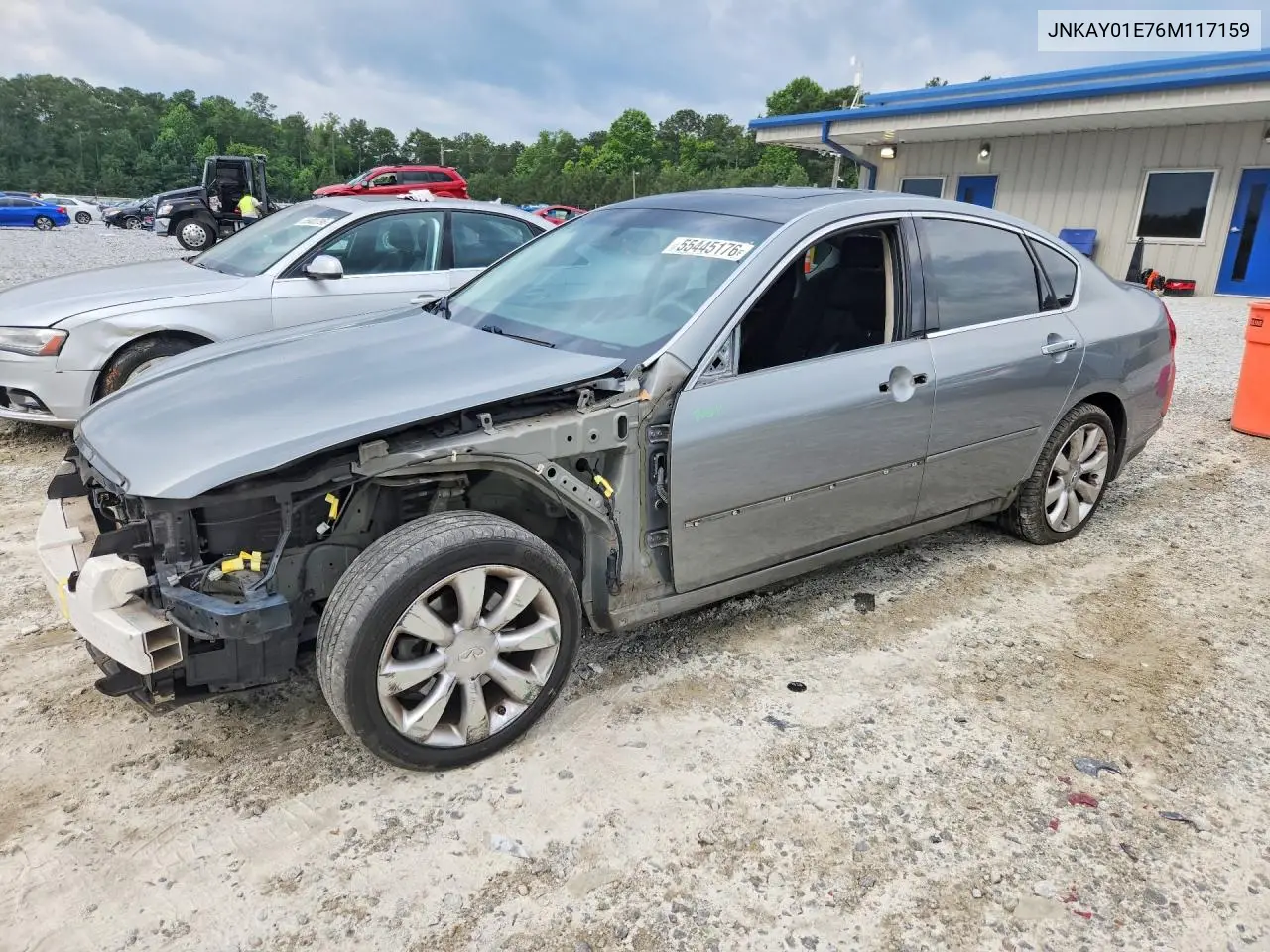 2006 Infiniti M35 Base VIN: JNKAY01E76M117159 Lot: 55445176