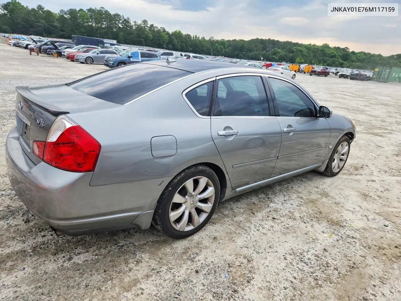 2006 Infiniti M35 Base VIN: JNKAY01E76M117159 Lot: 55445176
