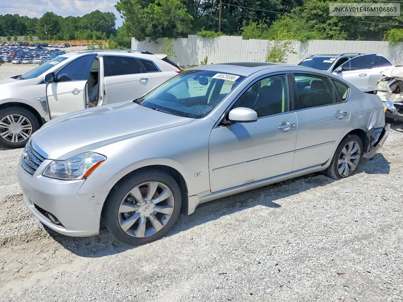 2006 Infiniti M35 Base VIN: JNKAY01E46M106863 Lot: 60529586