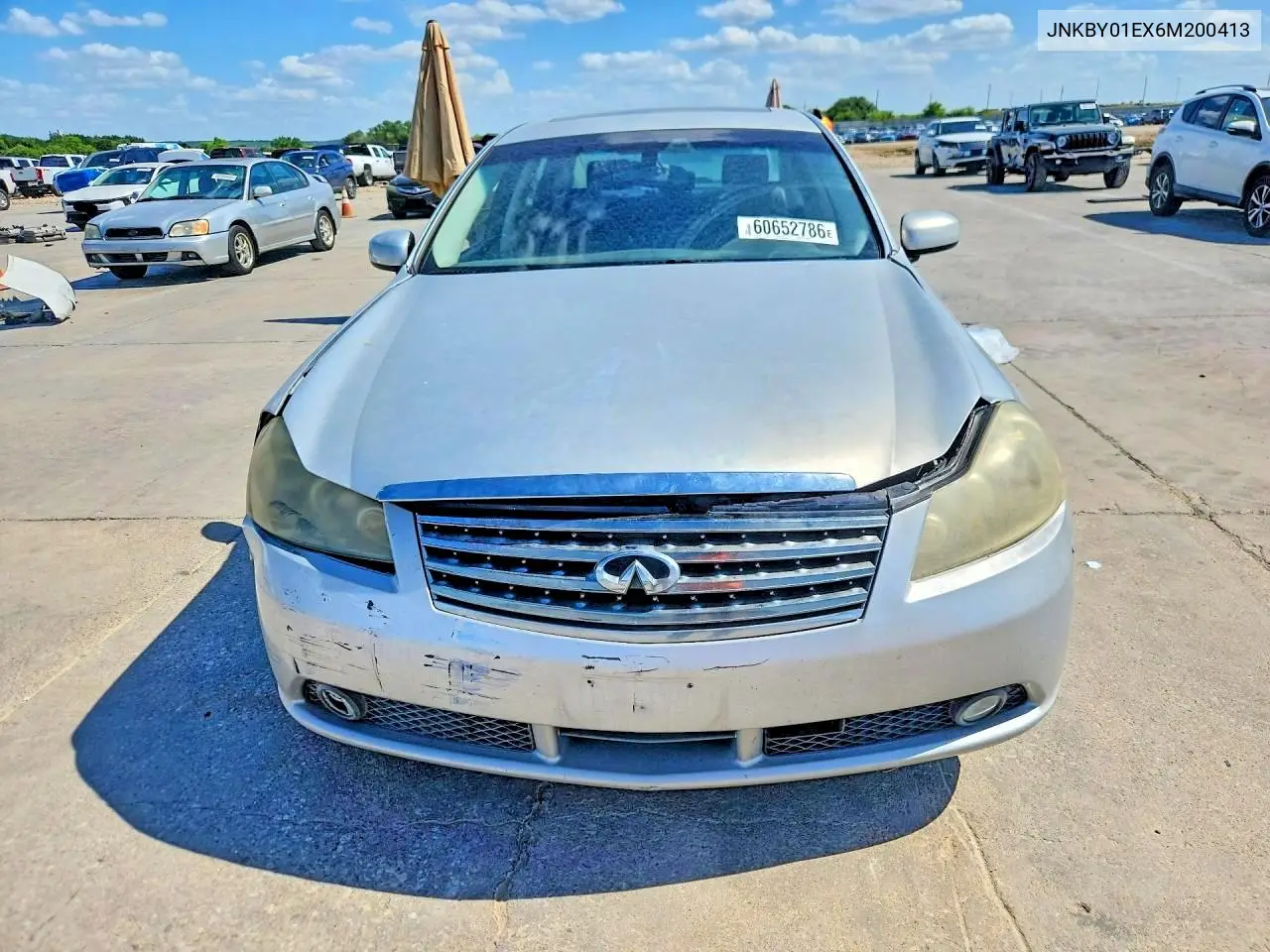 2006 Infiniti M45 Base/Sport VIN: JNKBY01EX6M200413 Lot: 60652786