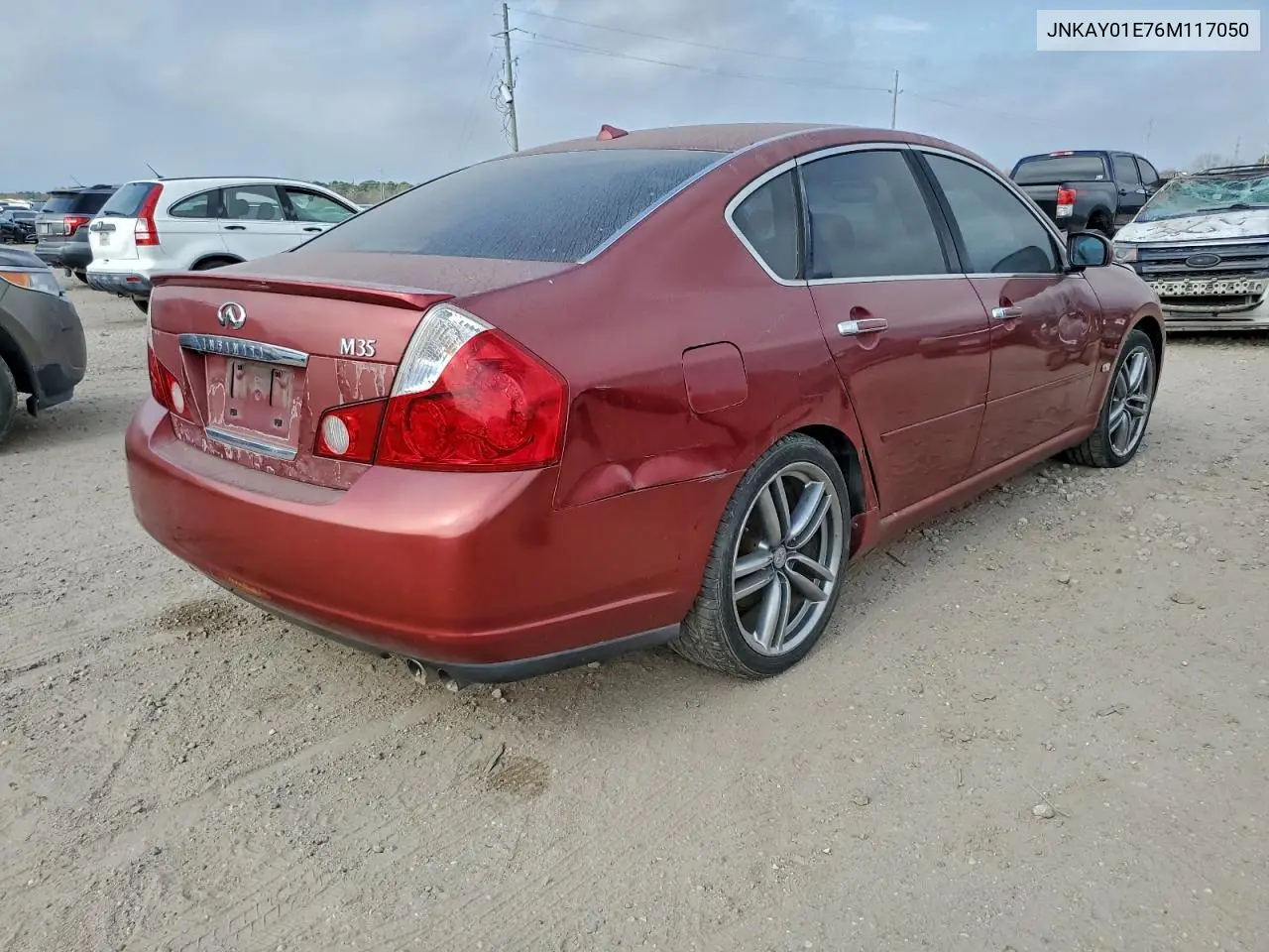 2006 Infiniti M35 Base VIN: JNKAY01E76M117050 Lot: 98636735