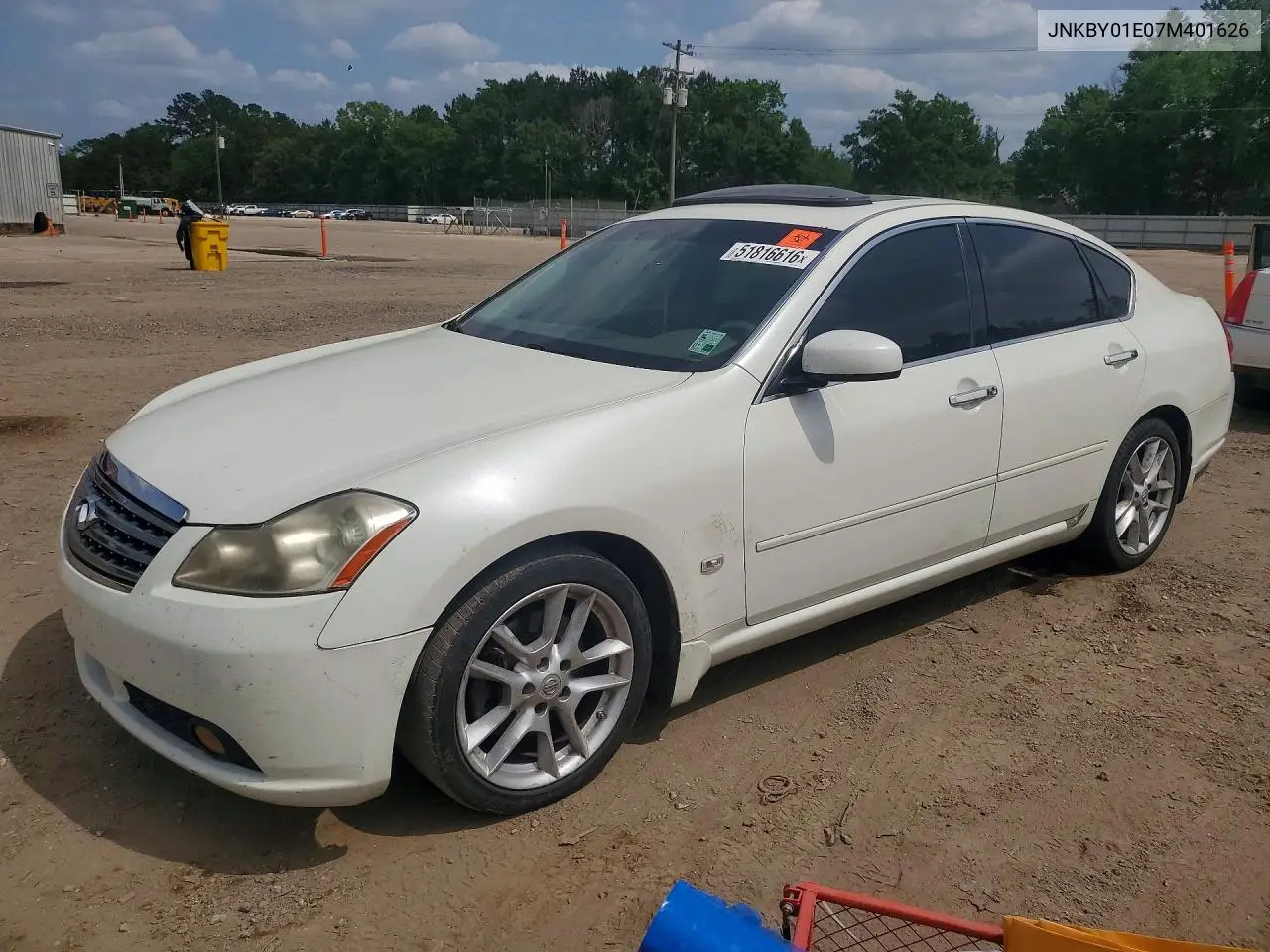 2007 Infiniti M45 Base VIN: JNKBY01E07M401626 Lot: 54547066