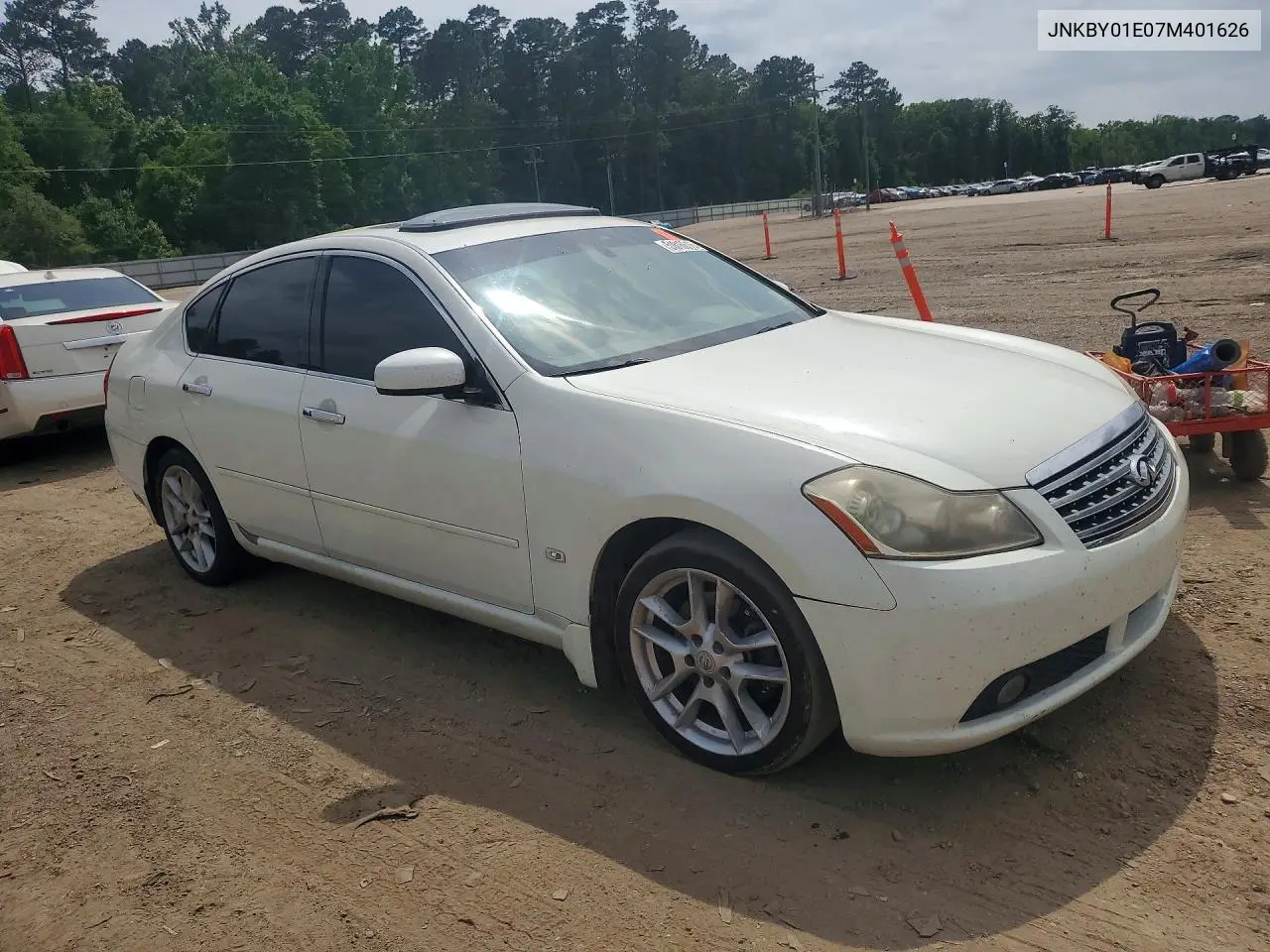 2007 Infiniti M45 Base VIN: JNKBY01E07M401626 Lot: 54547066