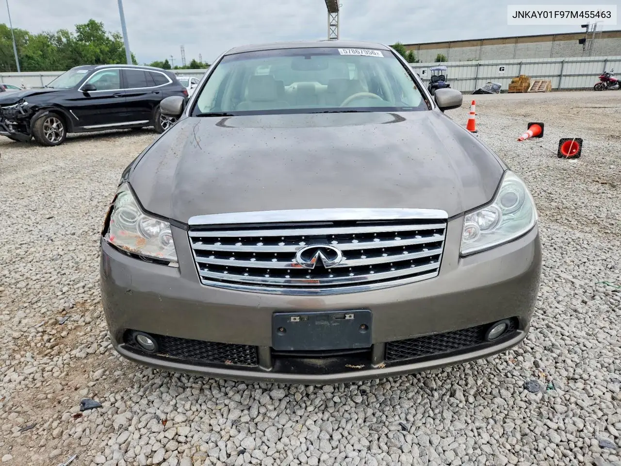 2007 Infiniti M35 X VIN: JNKAY01F97M455463 Lot: 57867956