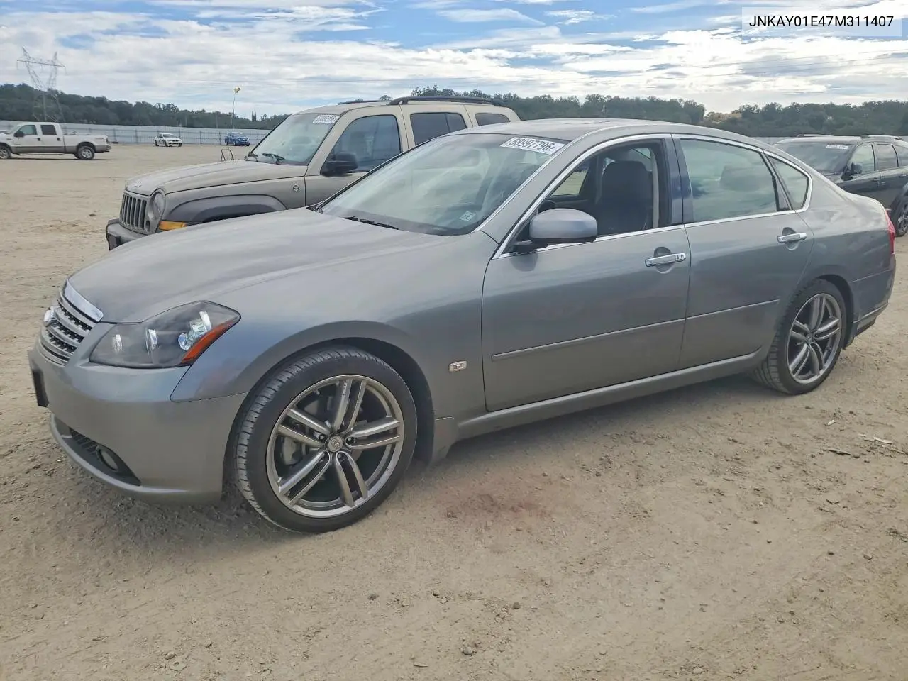 2007 Infiniti M35 Base VIN: JNKAY01E47M311407 Lot: 58997796