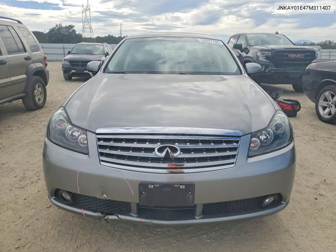 2007 Infiniti M35 Base VIN: JNKAY01E47M311407 Lot: 58997796