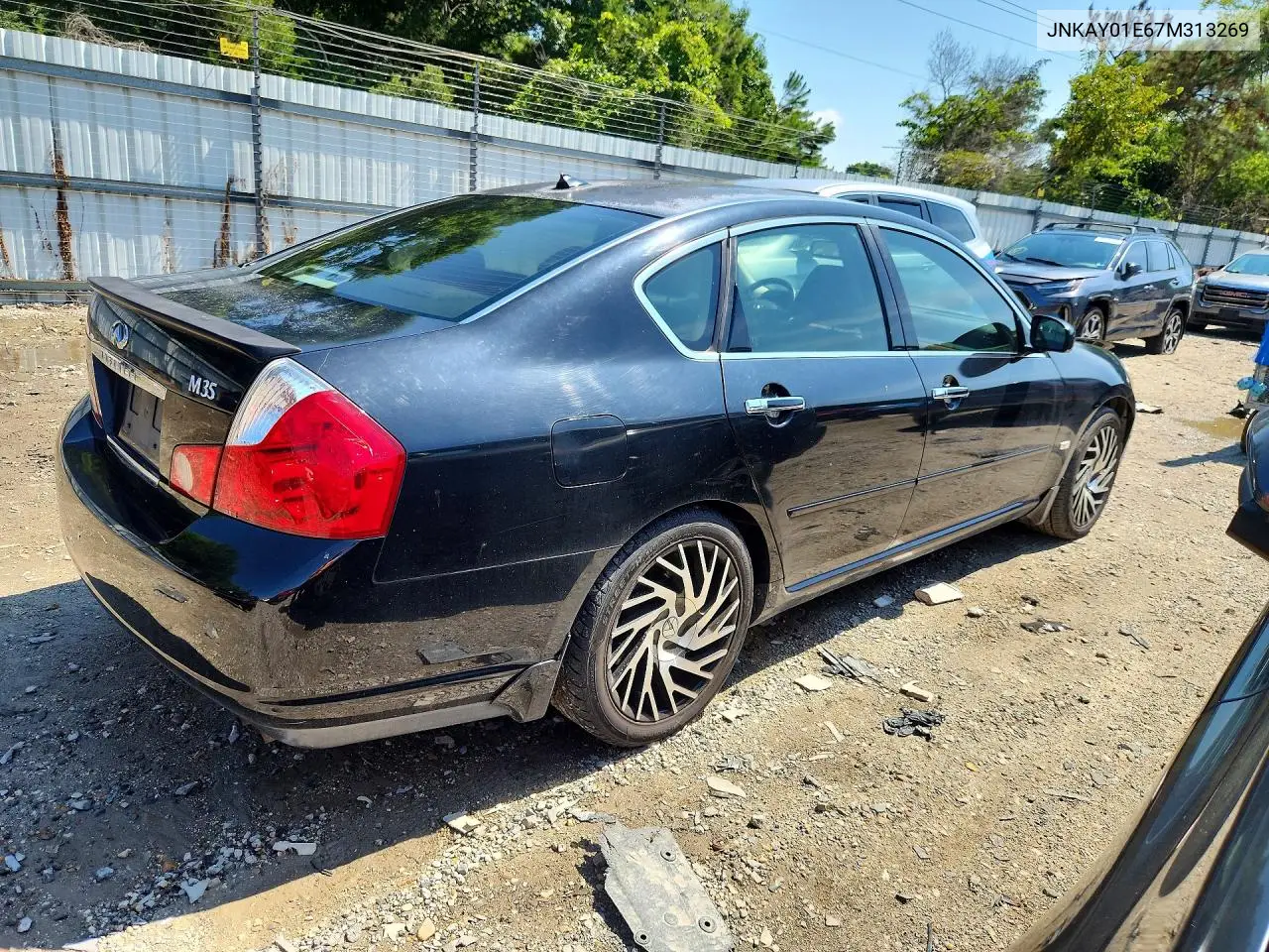 2007 Infiniti M35 Base VIN: JNKAY01E67M313269 Lot: 60197206