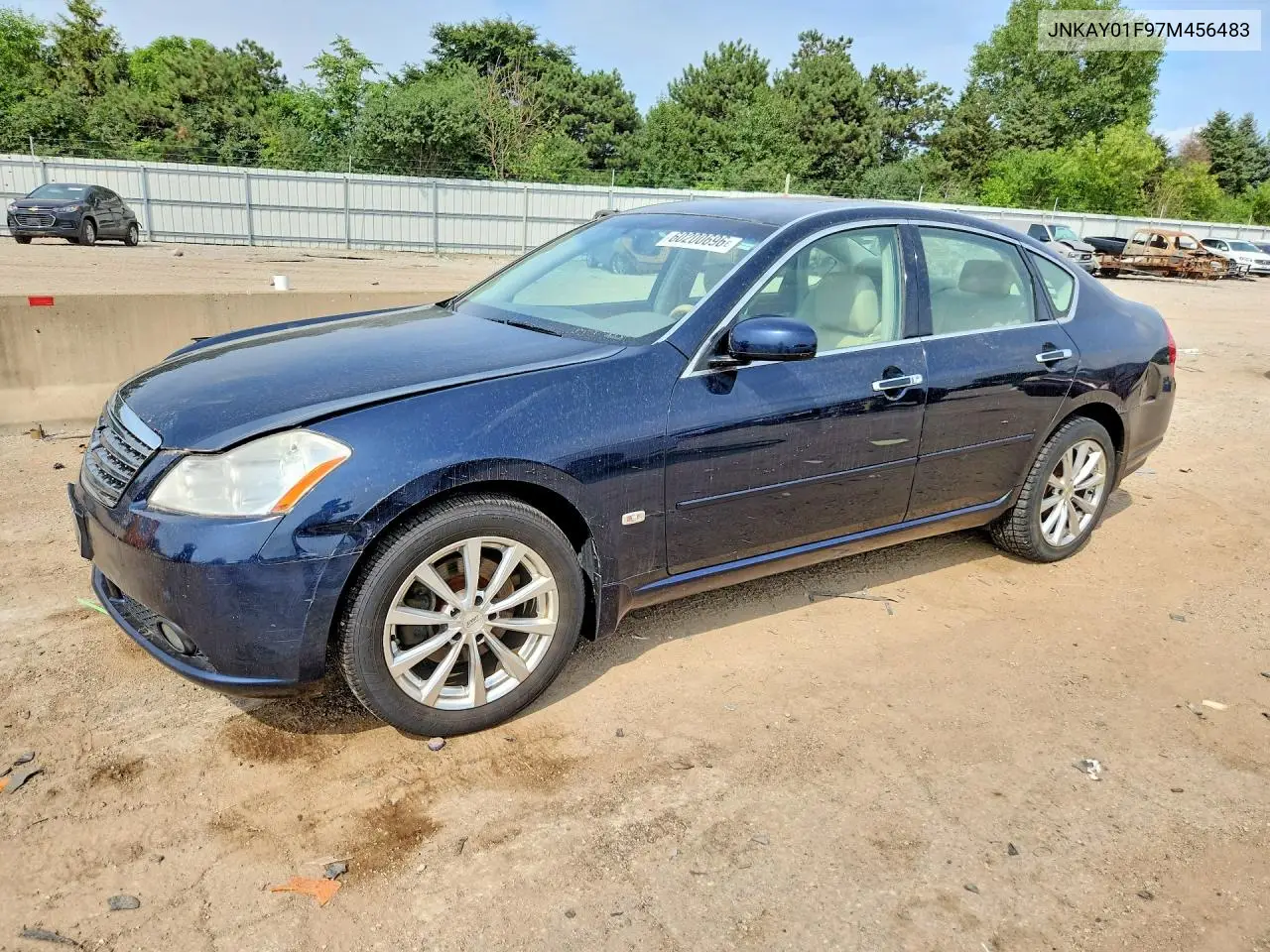 2007 Infiniti M35 X VIN: JNKAY01F97M456483 Lot: 60200696