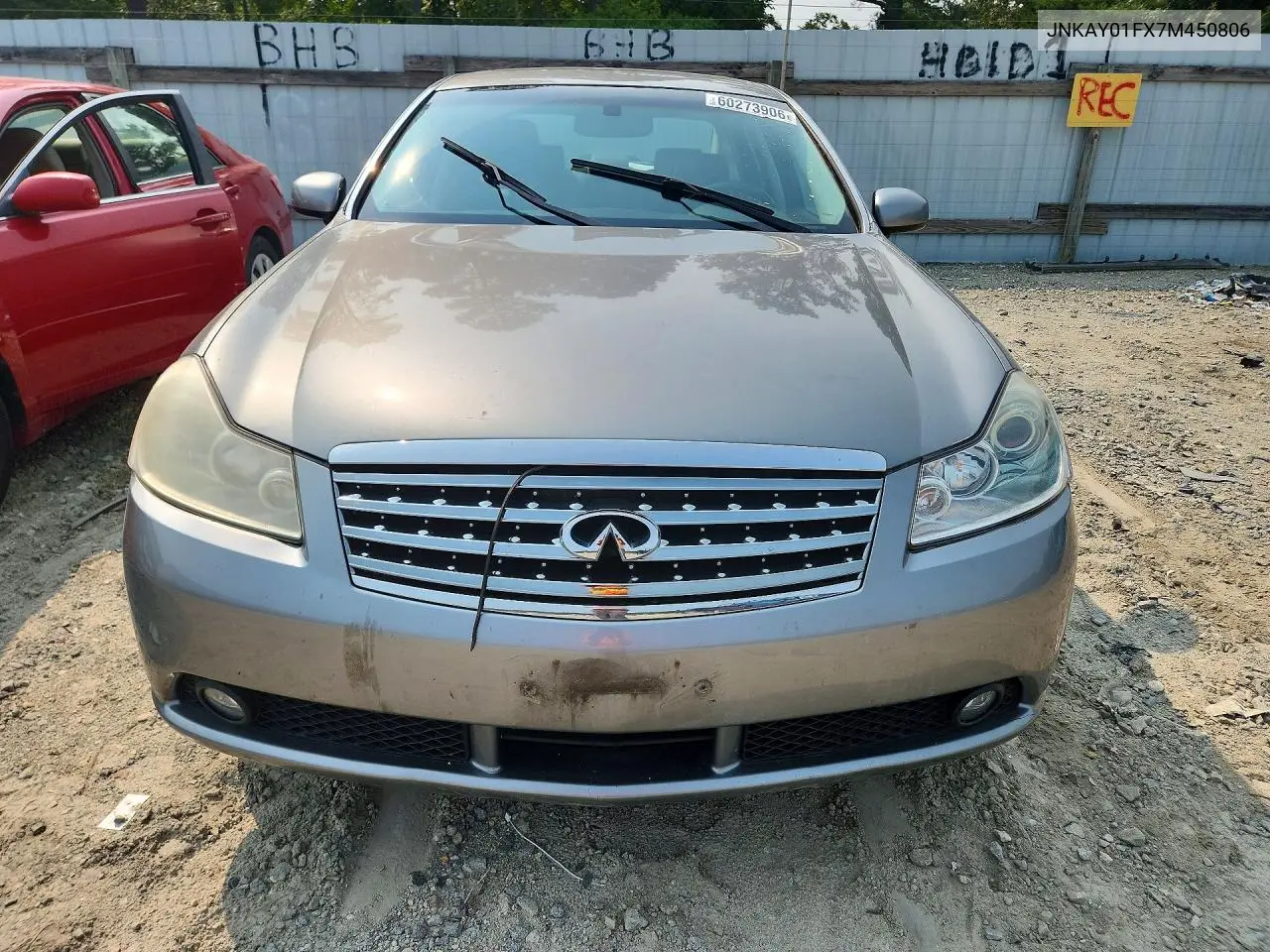 2007 Infiniti M35 X VIN: JNKAY01FX7M450806 Lot: 60273906