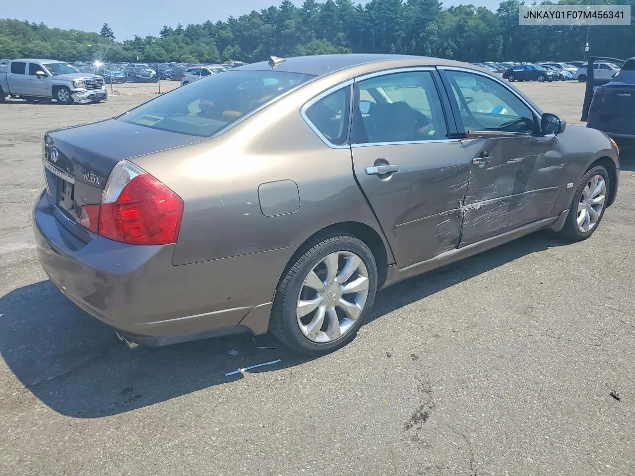 2007 Infiniti M35 X VIN: JNKAY01F07M456341 Lot: 60931316