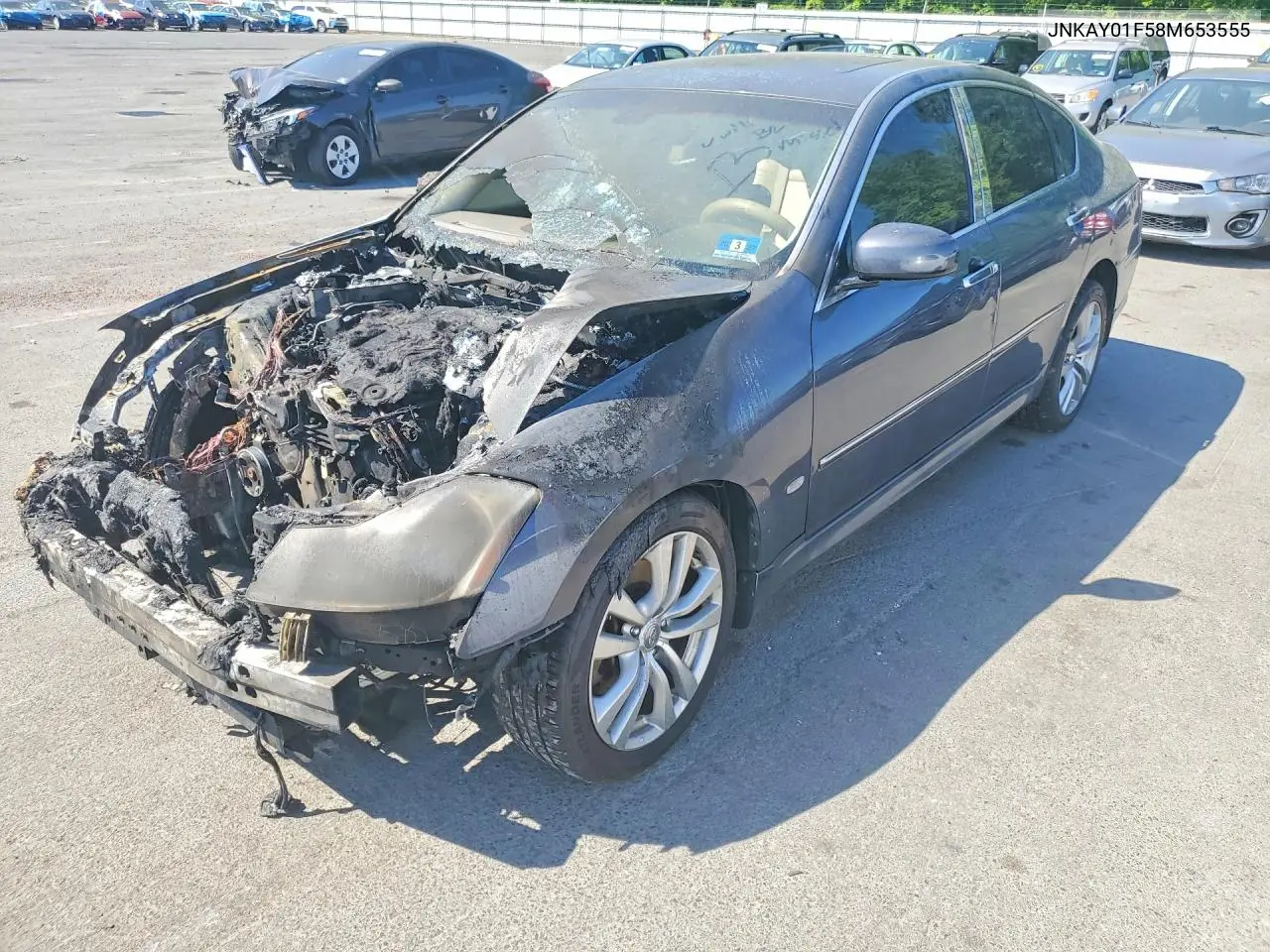 2008 Infiniti M35 X VIN: JNKAY01F58M653555 Lot: 54268766