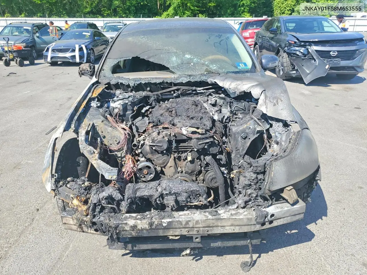 2008 Infiniti M35 X VIN: JNKAY01F58M653555 Lot: 54268766