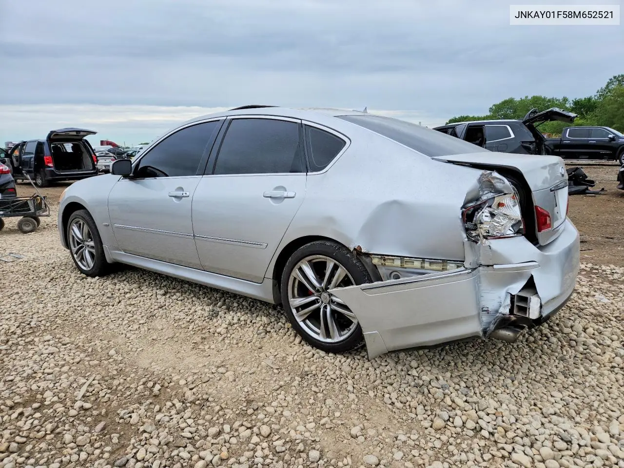2008 Infiniti M35 X VIN: JNKAY01F58M652521 Lot: 55115856