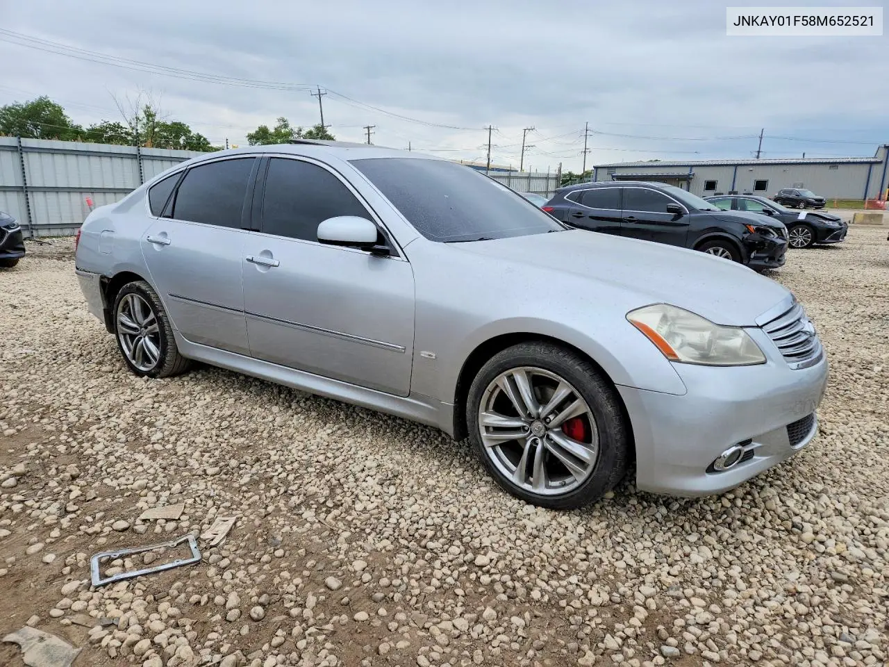 2008 Infiniti M35 X VIN: JNKAY01F58M652521 Lot: 55115856
