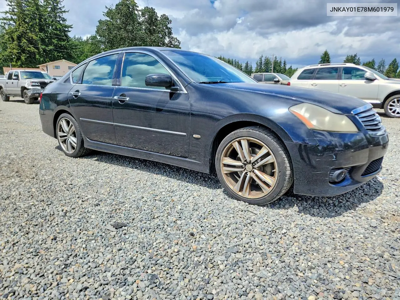 2008 Infiniti M35 Base VIN: JNKAY01E78M601979 Lot: 56180976