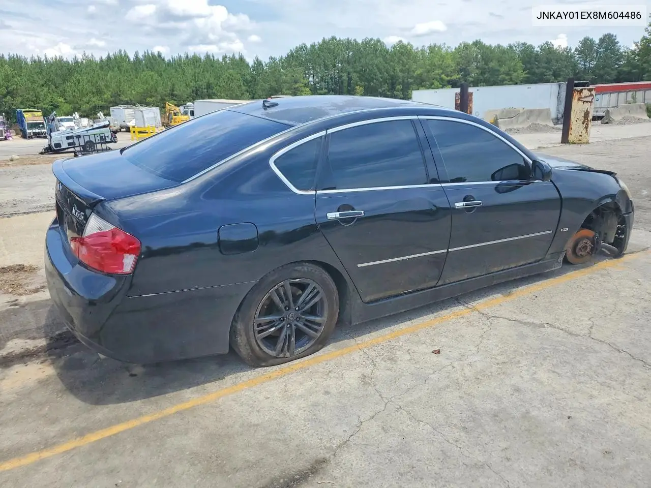 2008 Infiniti M35 Base VIN: JNKAY01EX8M604486 Lot: 56819816