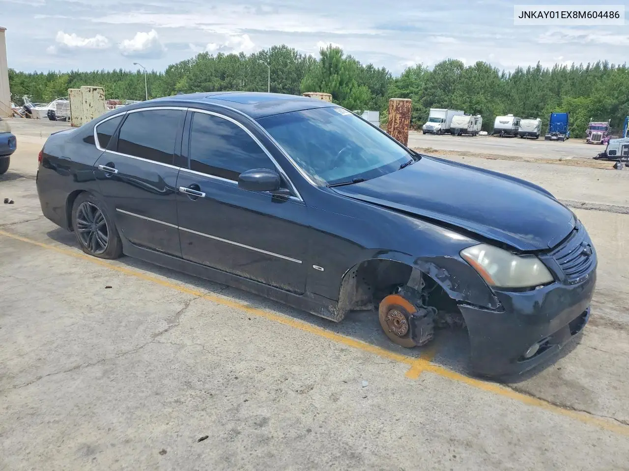2008 Infiniti M35 Base VIN: JNKAY01EX8M604486 Lot: 56819816