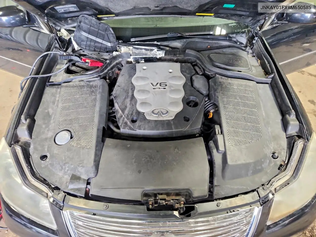2008 Infiniti M35 X VIN: JNKAY01FX8M650585 Lot: 57267966