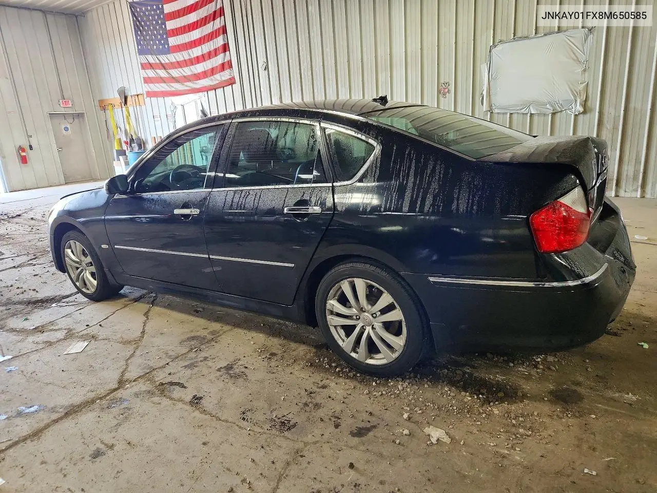 2008 Infiniti M35 X VIN: JNKAY01FX8M650585 Lot: 57267966