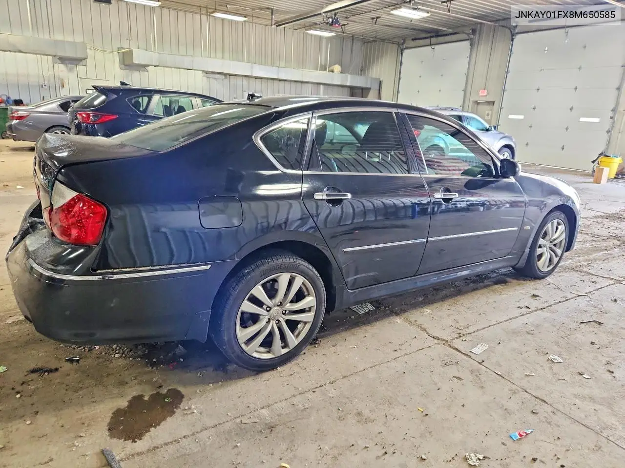 2008 Infiniti M35 X VIN: JNKAY01FX8M650585 Lot: 57267966
