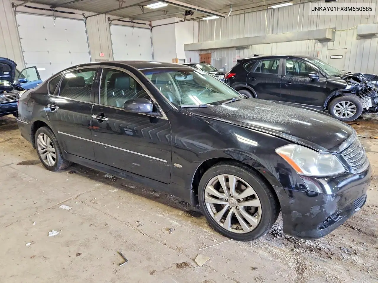 2008 Infiniti M35 X VIN: JNKAY01FX8M650585 Lot: 57267966
