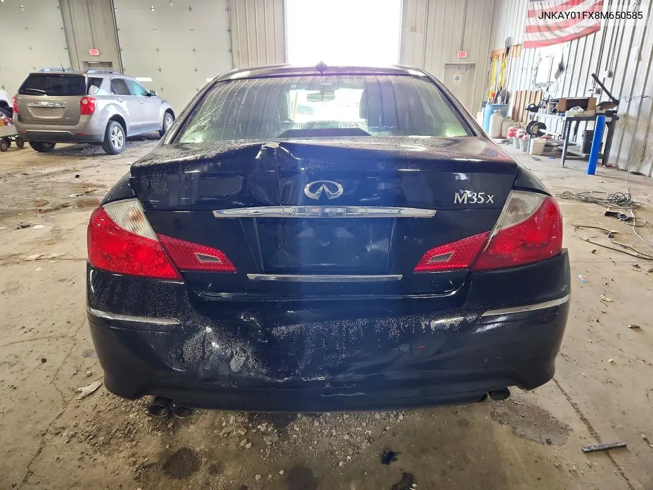 2008 Infiniti M35 X VIN: JNKAY01FX8M650585 Lot: 57267966