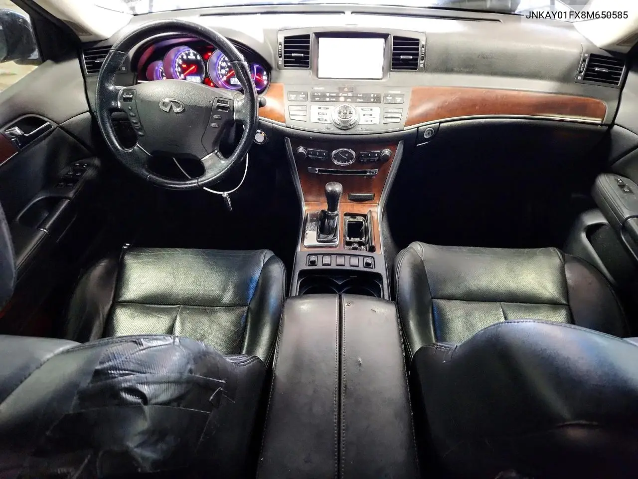 2008 Infiniti M35 X VIN: JNKAY01FX8M650585 Lot: 57267966