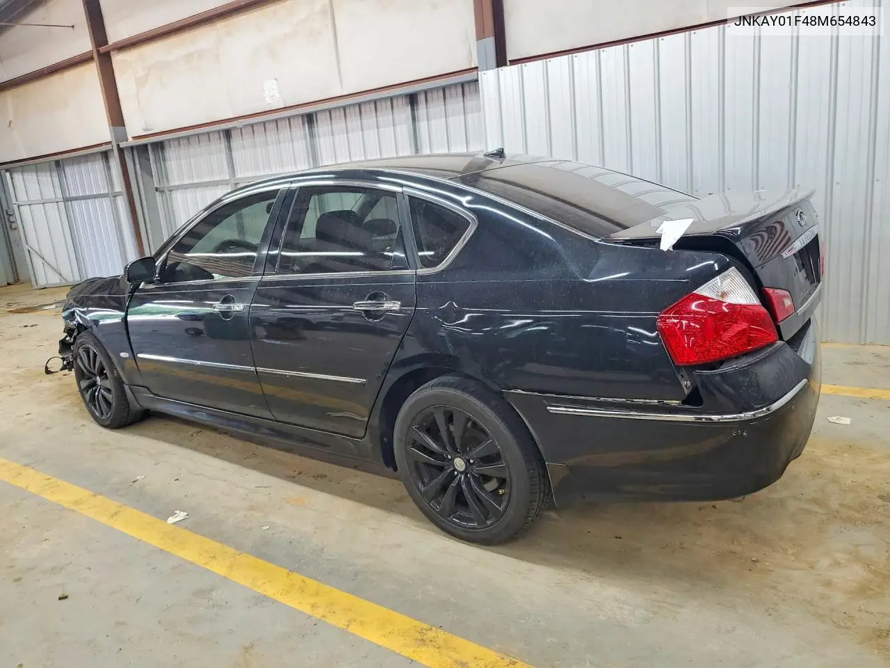 2008 Infiniti M35 VIN: JNKAY01F48M654843 Lot: 57548866