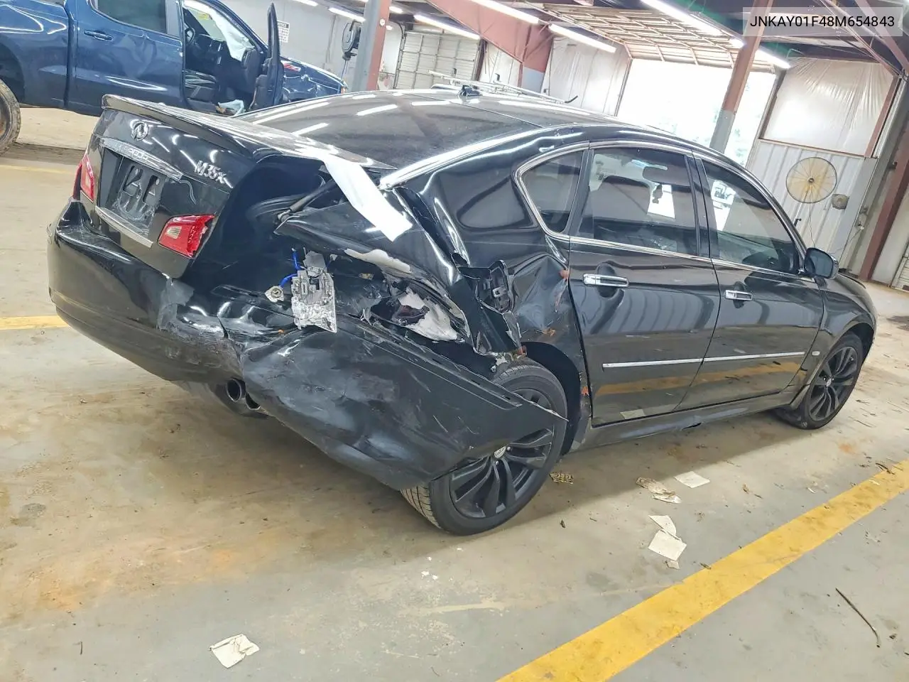 2008 Infiniti M35 VIN: JNKAY01F48M654843 Lot: 57548866