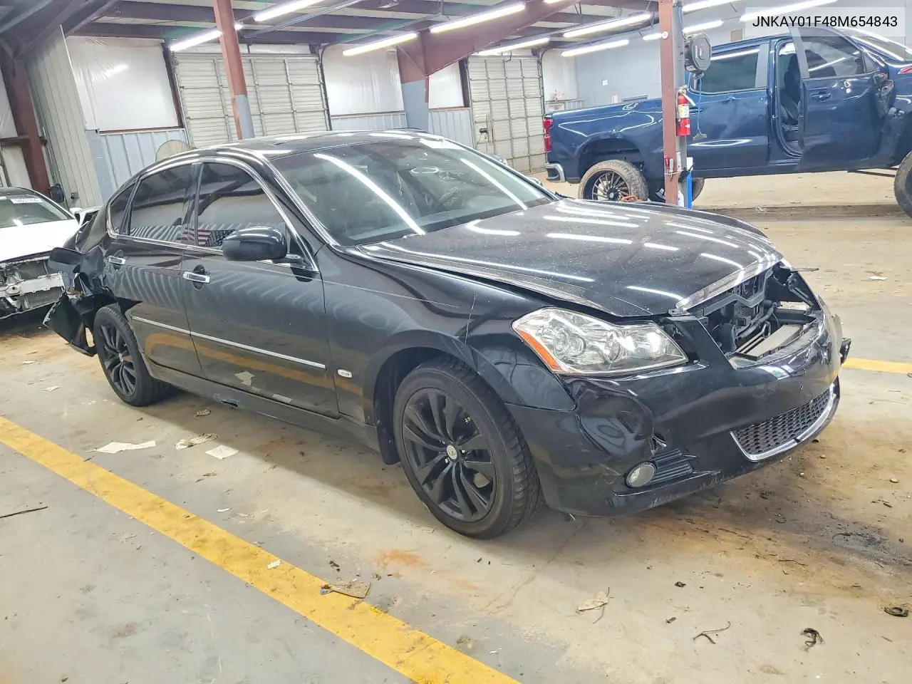 2008 Infiniti M35 VIN: JNKAY01F48M654843 Lot: 57548866