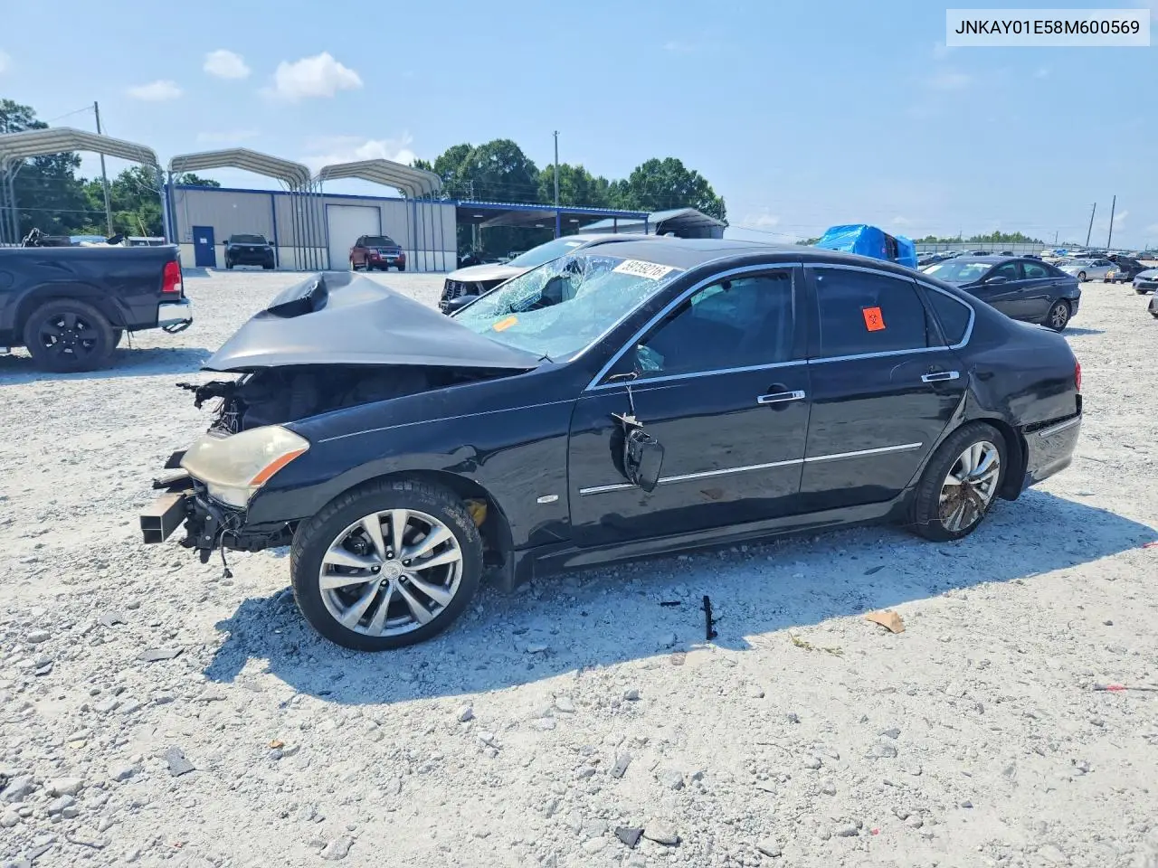 2008 Infiniti M35 Base VIN: JNKAY01E58M600569 Lot: 59159216