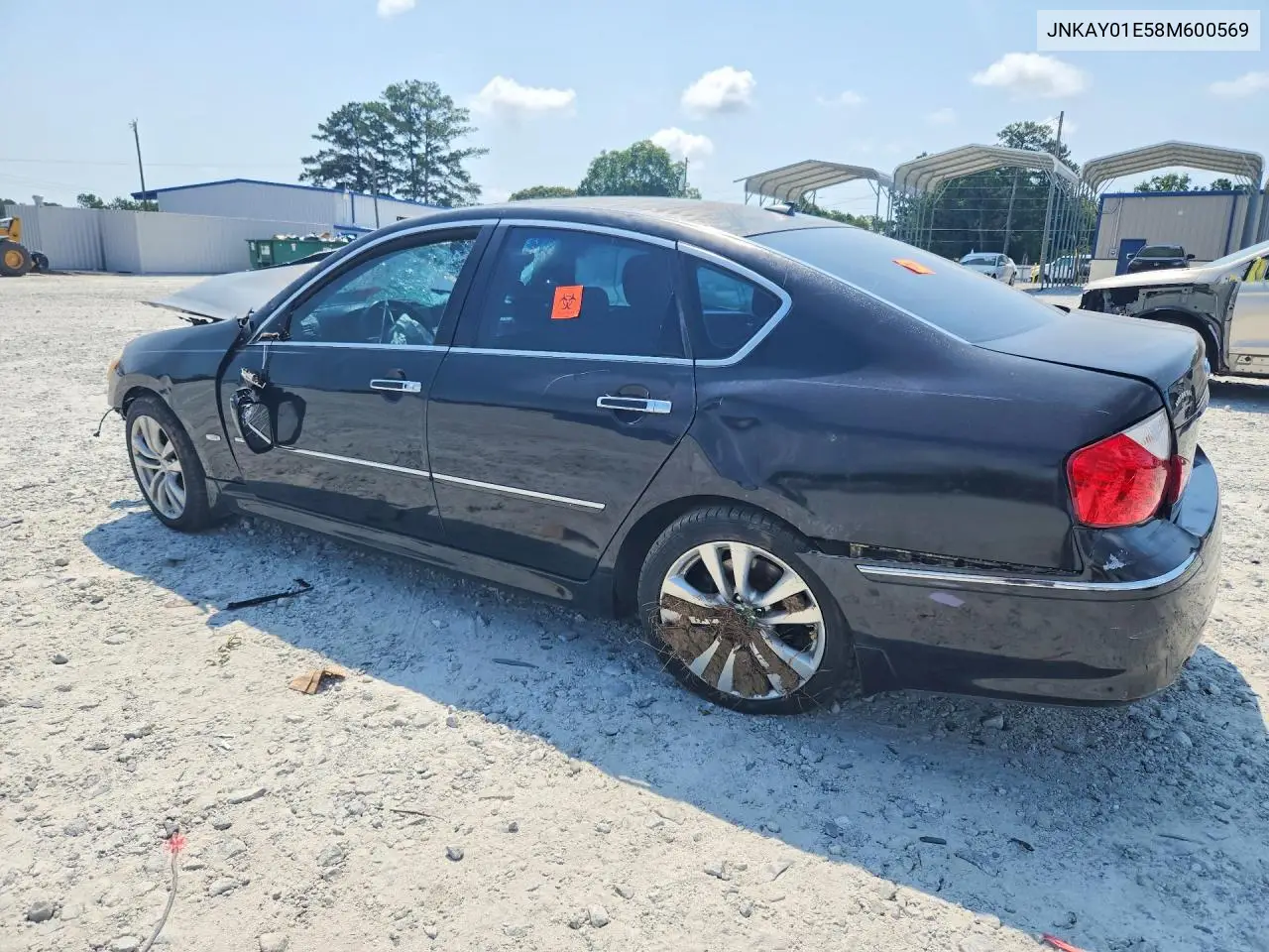 2008 Infiniti M35 Base VIN: JNKAY01E58M600569 Lot: 59159216