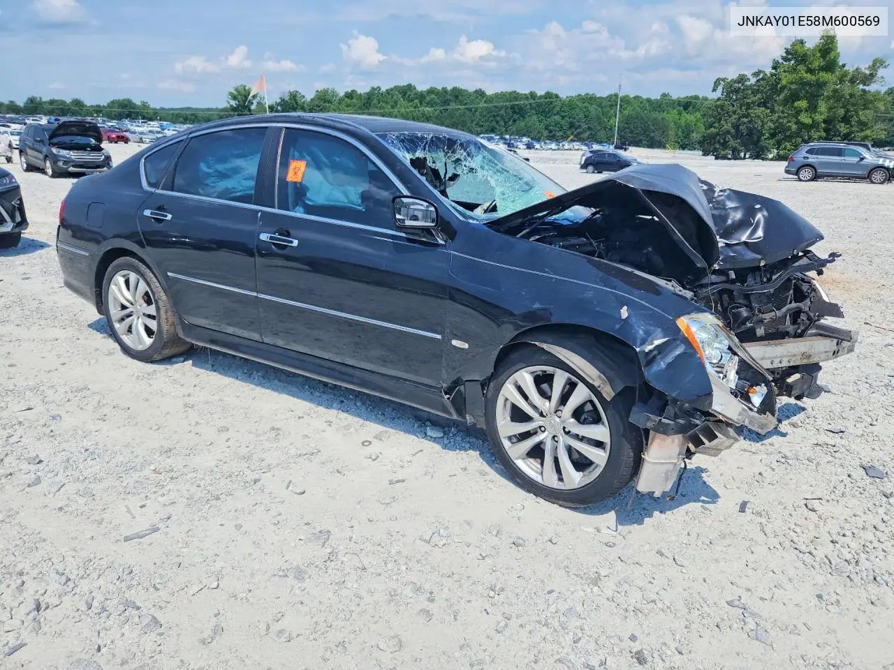 2008 Infiniti M35 Base VIN: JNKAY01E58M600569 Lot: 59159216