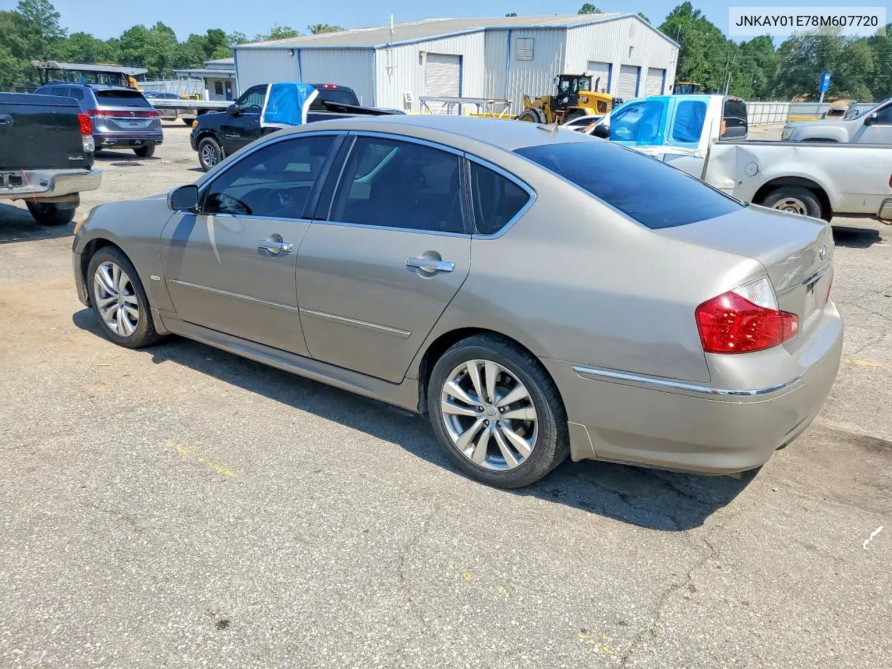 2008 Infiniti M35 Base VIN: JNKAY01E78M607720 Lot: 59226486