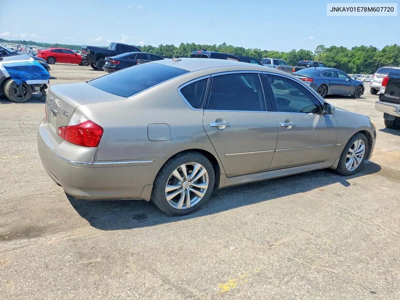 2008 Infiniti M35 Base VIN: JNKAY01E78M607720 Lot: 59226486