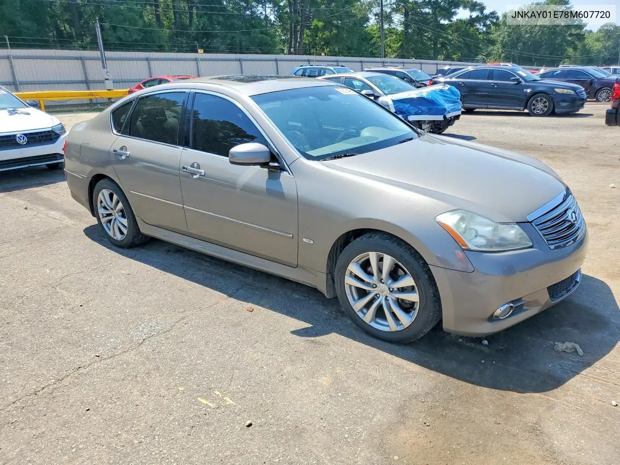 2008 Infiniti M35 Base VIN: JNKAY01E78M607720 Lot: 59226486