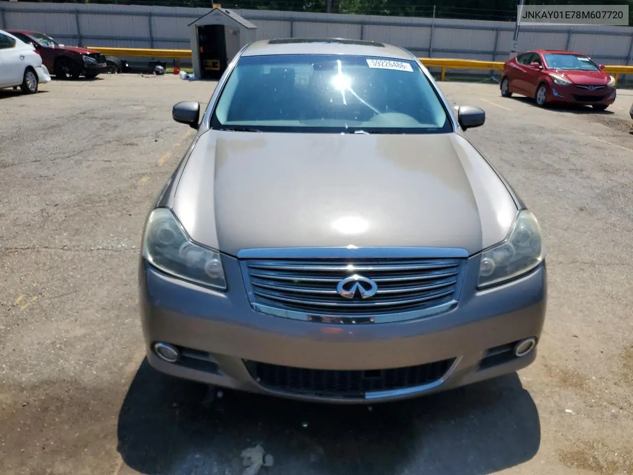 2008 Infiniti M35 Base VIN: JNKAY01E78M607720 Lot: 59226486