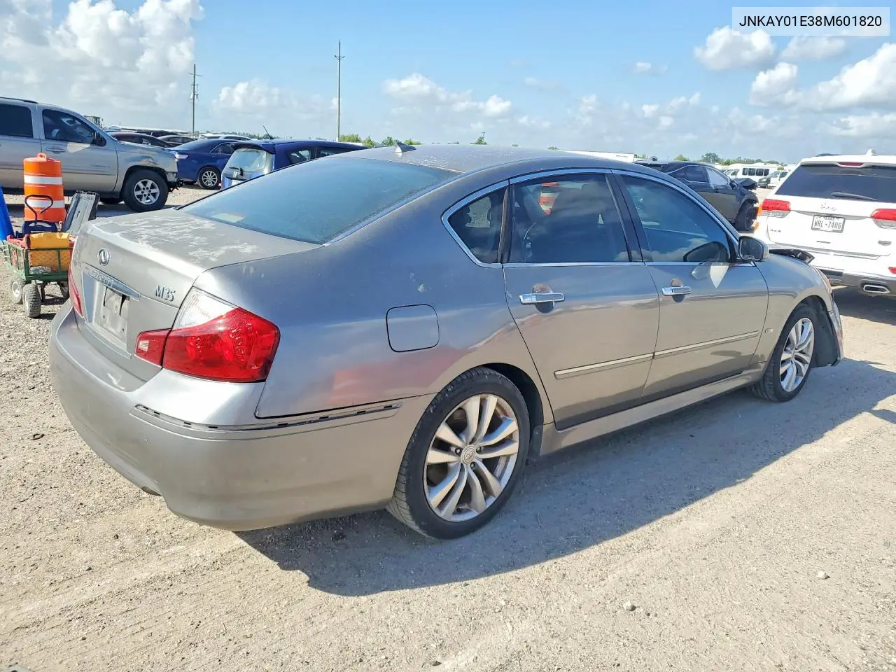 2008 Infiniti M35 Base VIN: JNKAY01E38M601820 Lot: 59388166