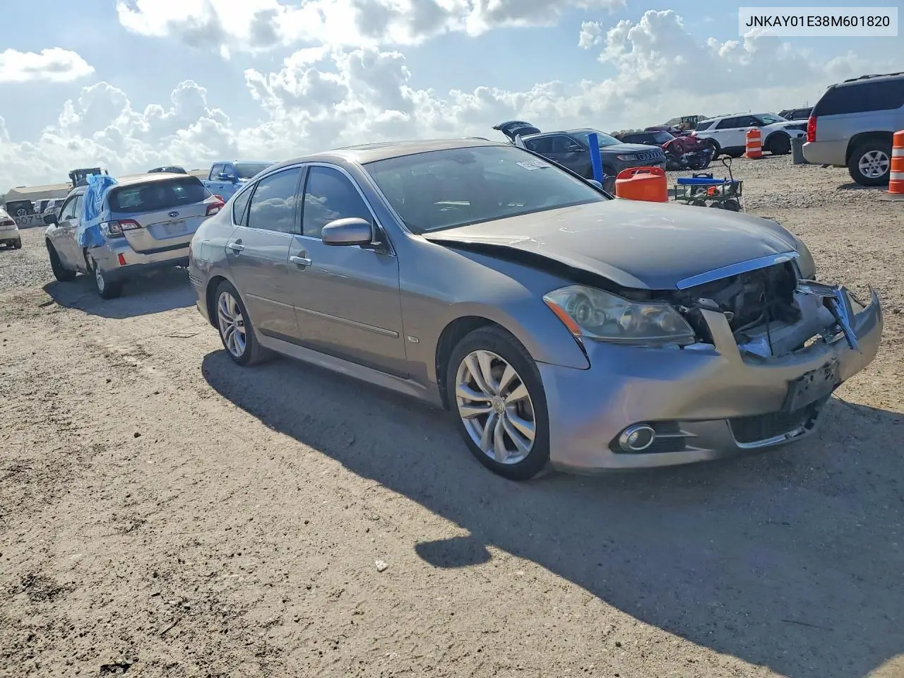 2008 Infiniti M35 Base VIN: JNKAY01E38M601820 Lot: 59388166