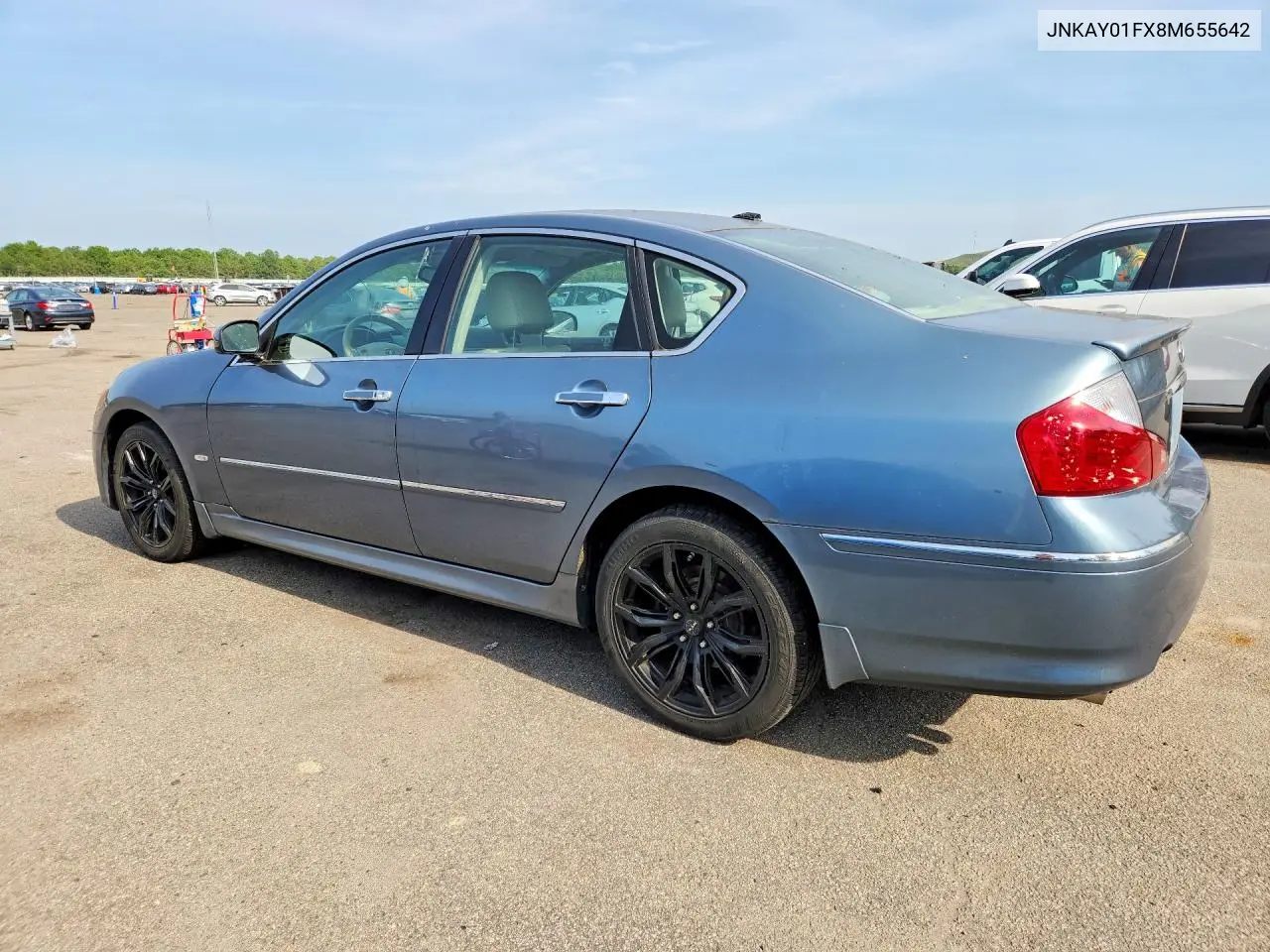 2008 Infiniti M35 X VIN: JNKAY01FX8M655642 Lot: 61108716