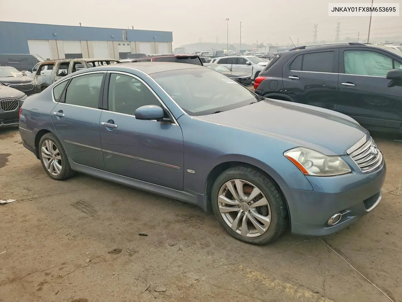 2008 Infiniti M35 X VIN: JNKAY01FX8M653695 Lot: 61474486