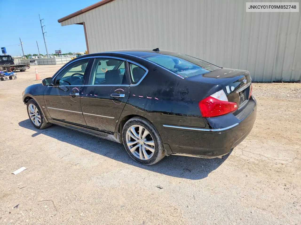 2009 Infiniti M35 X VIN: JNKCY01F09M852748 Lot: 55148696