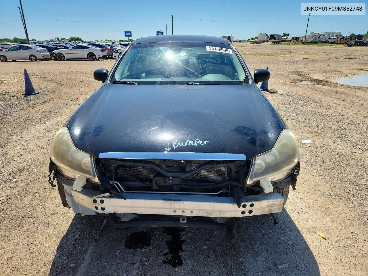 2009 Infiniti M35 X VIN: JNKCY01F09M852748 Lot: 55148696