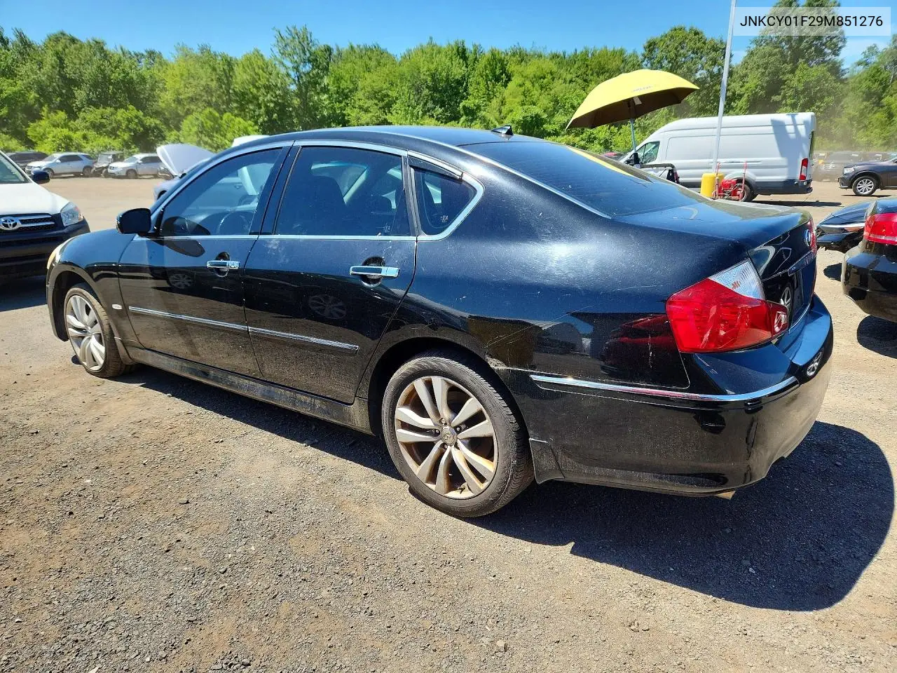 2009 Infiniti M35 X VIN: JNKCY01F29M851276 Lot: 55756666