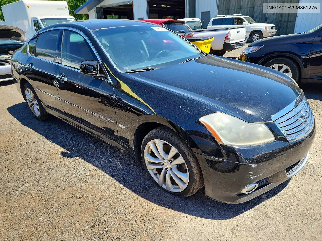2009 Infiniti M35 X VIN: JNKCY01F29M851276 Lot: 55756666