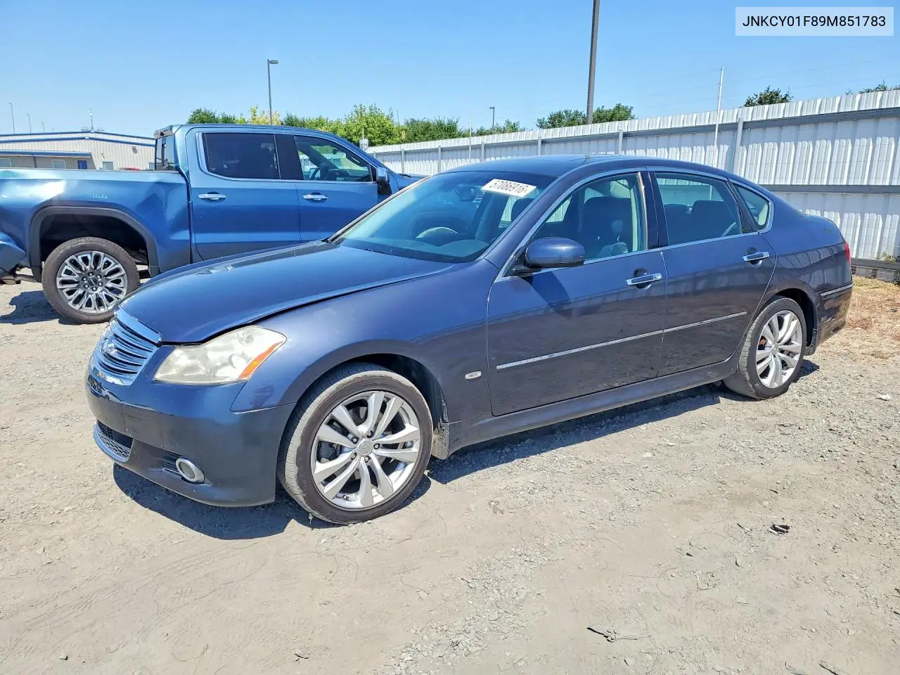 2009 Infiniti M35 X VIN: JNKCY01F89M851783 Lot: 57086916