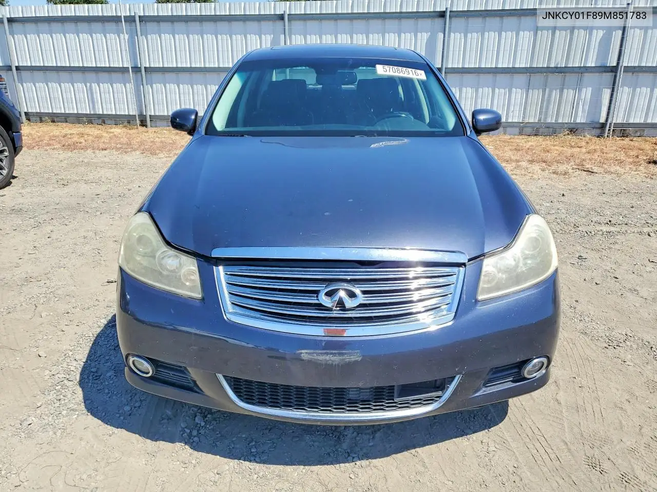 2009 Infiniti M35 X VIN: JNKCY01F89M851783 Lot: 57086916