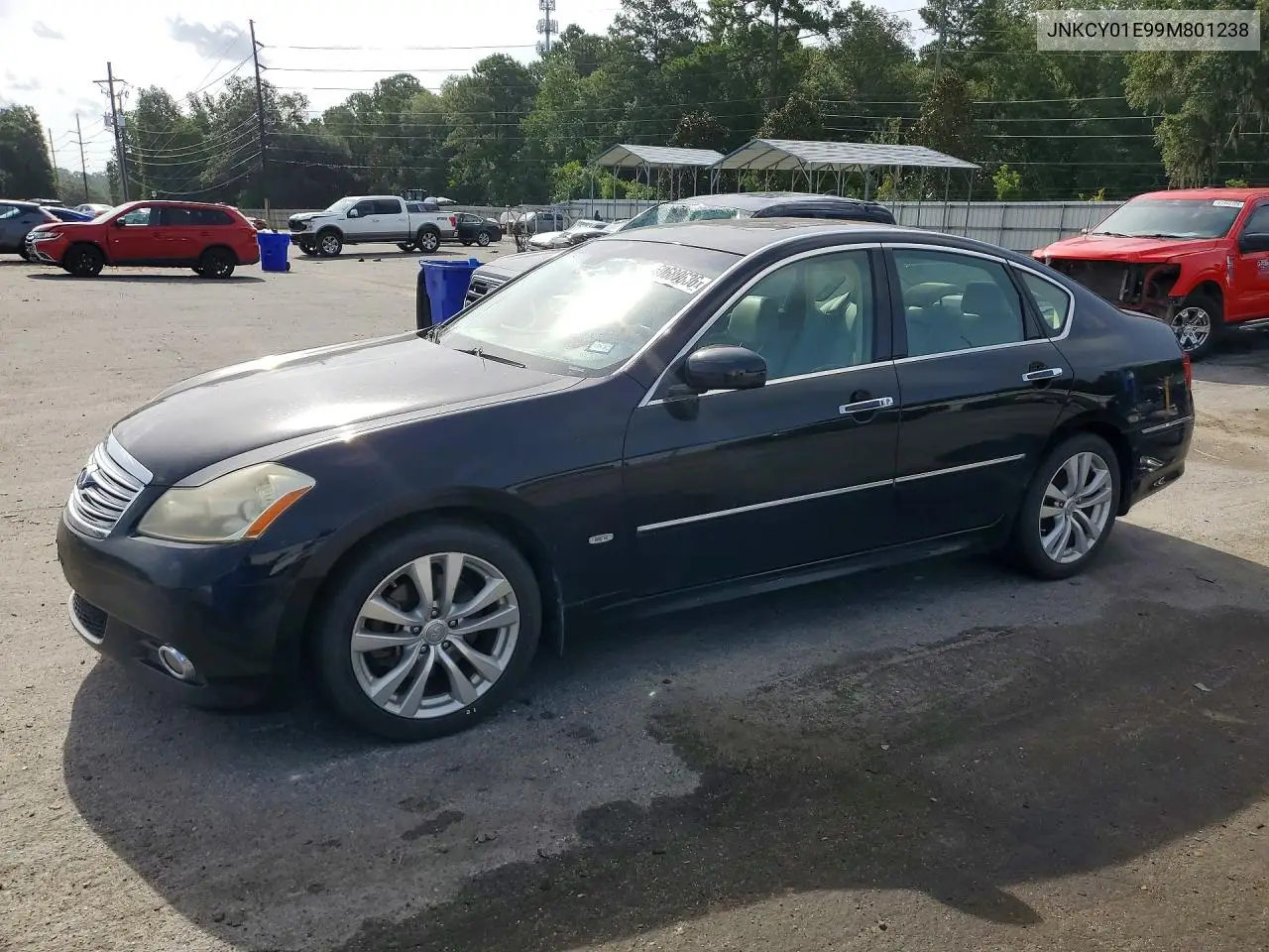 2009 Infiniti M35 Base VIN: JNKCY01E99M801238 Lot: 60680636