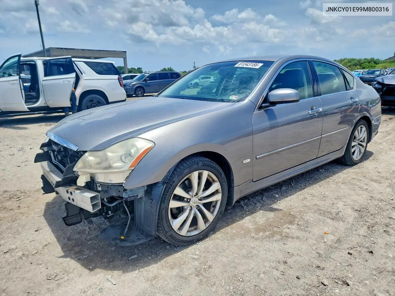 2009 Infiniti M35 Base VIN: JNKCY01E99M800316 Lot: 61343186